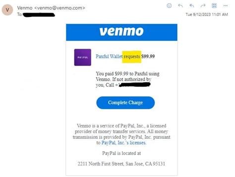 therealgelo99|Scam Alert: Venmo “Paxful Wallet” Charge Scam Explained.